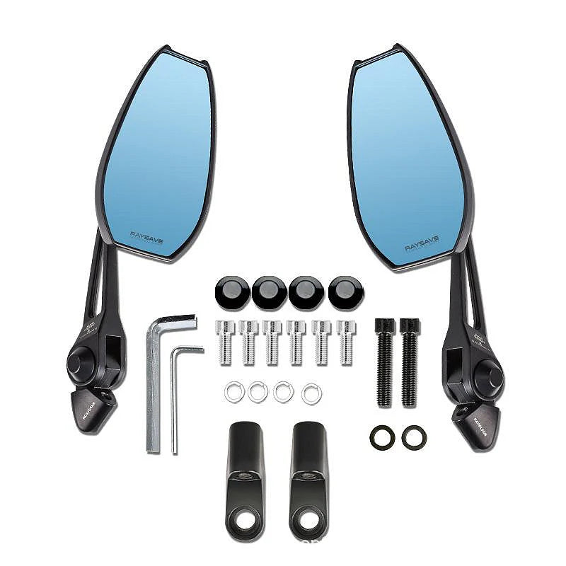 Rétroviseurs Teintés en Aluminium pour Cavet