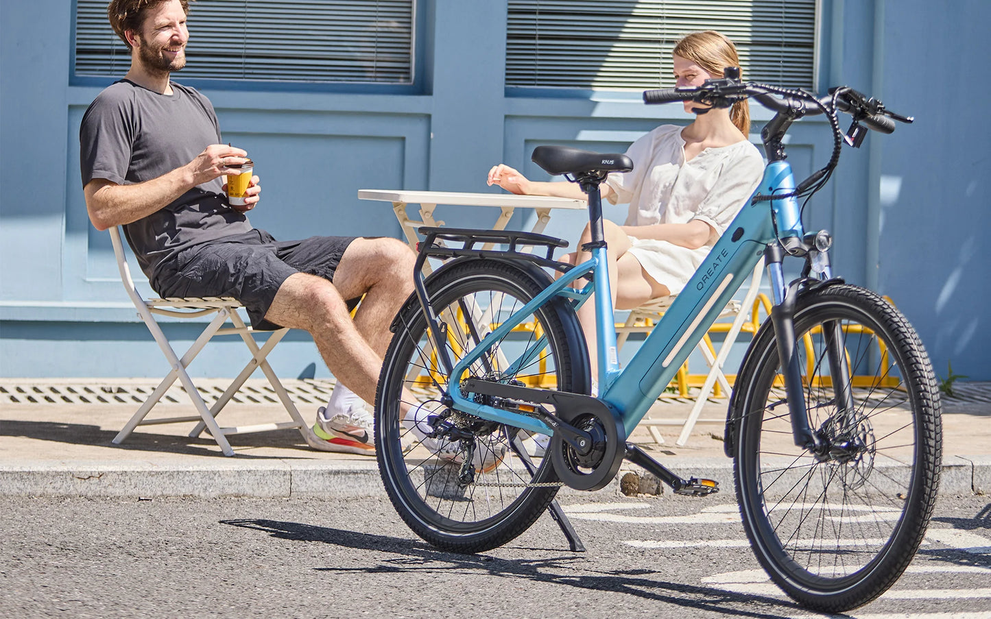 Vélo Électrique City Air – Urbain & Confortable – Jusqu’a 90 km d’autonomie